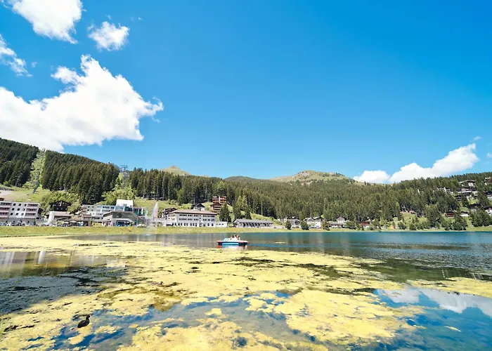 公寓 Padrun 2-weisshornbahn-arosa Zentrum-top Lage *